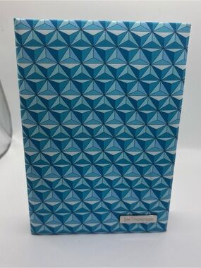 Jim Thompson Blue Geometric Fabric Notepad set
